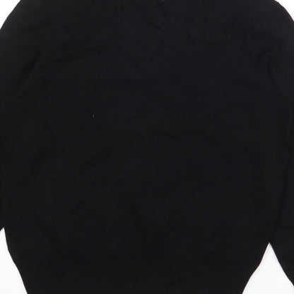 Womens UK Size M H&M Black Pullover Jumper