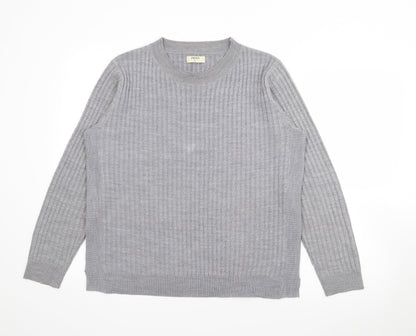 Womens UK Size 16 Papaya Grey Pullover Jumper