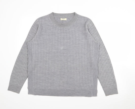 Womens UK Size 16 Papaya Grey Pullover Jumper