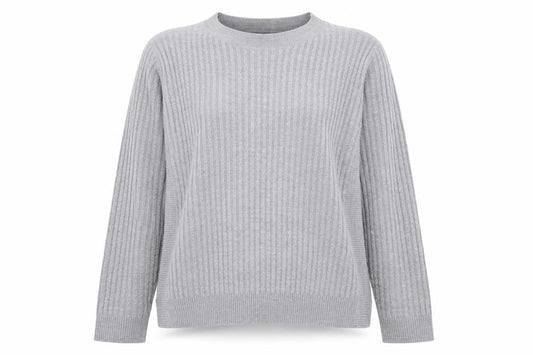 Womens UK Size 16 Papaya Grey Pullover Jumper