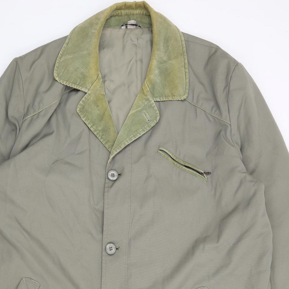 Mens UK Size L Greenwoods Green Jacket