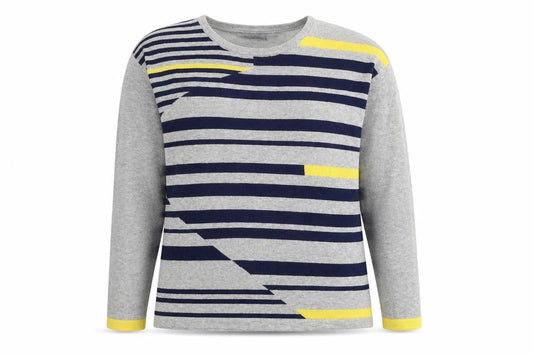 Womens UK Size L Alexara Grey Pullover Jumper