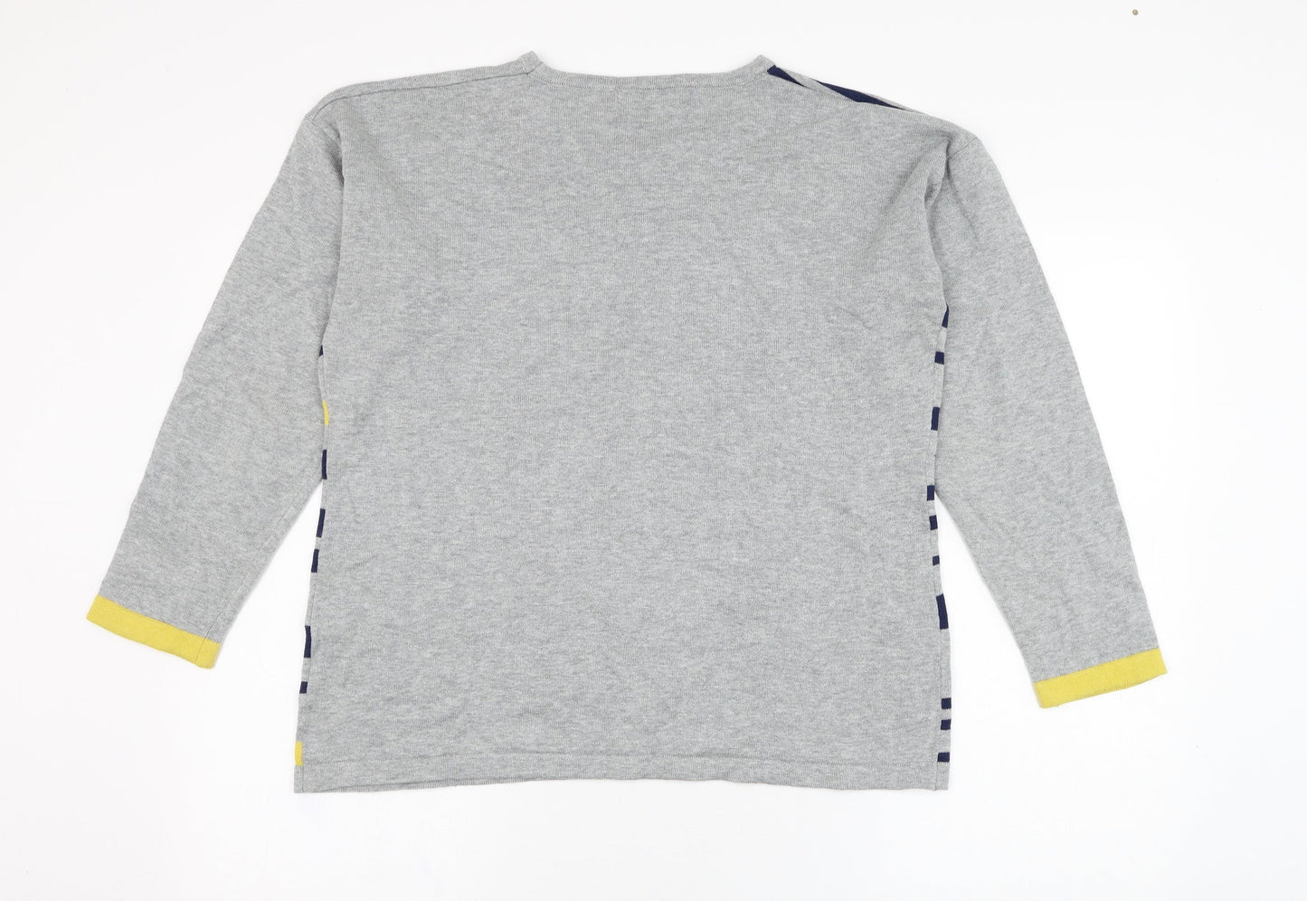 Womens UK Size L Alexara Grey Pullover Jumper