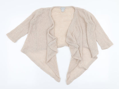 Womens UK Size S H&M Beige Cardigan Jumper