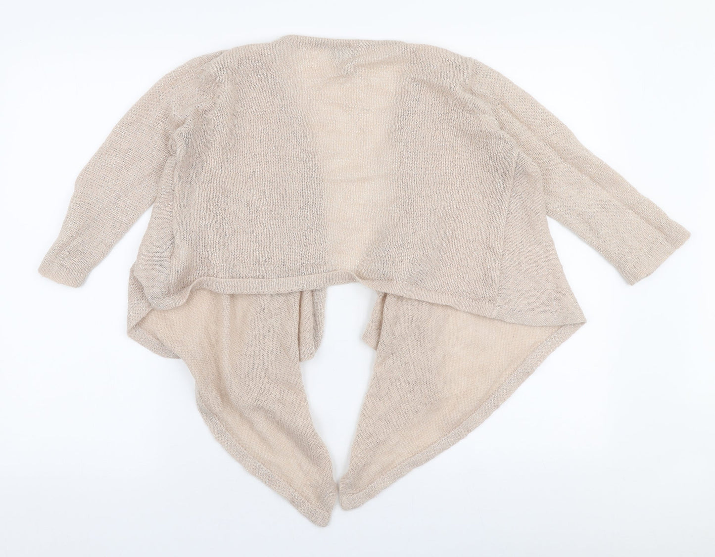 Womens UK Size S H&M Beige Cardigan Jumper