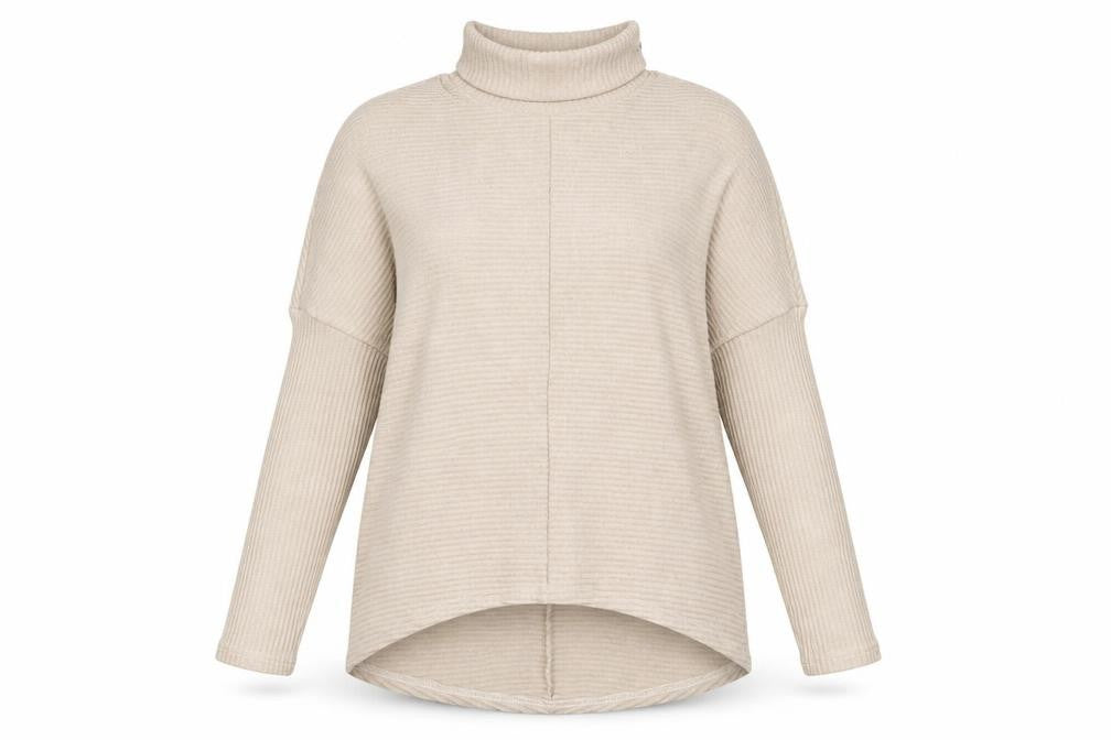 Womens UK Size L SheIn Beige Pullover Jumper