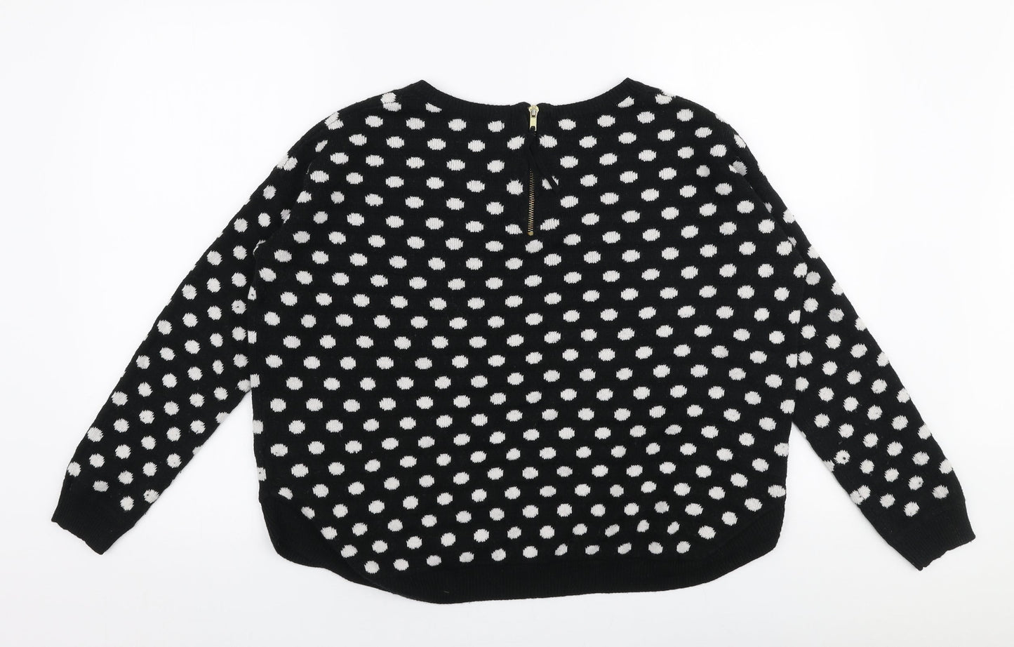 Womens UK Size S H&M Black Pullover Jumper