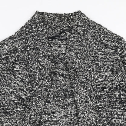 Atmosphere Womens Silver V-Neck  Polyester Cardigan Jumper Size 10