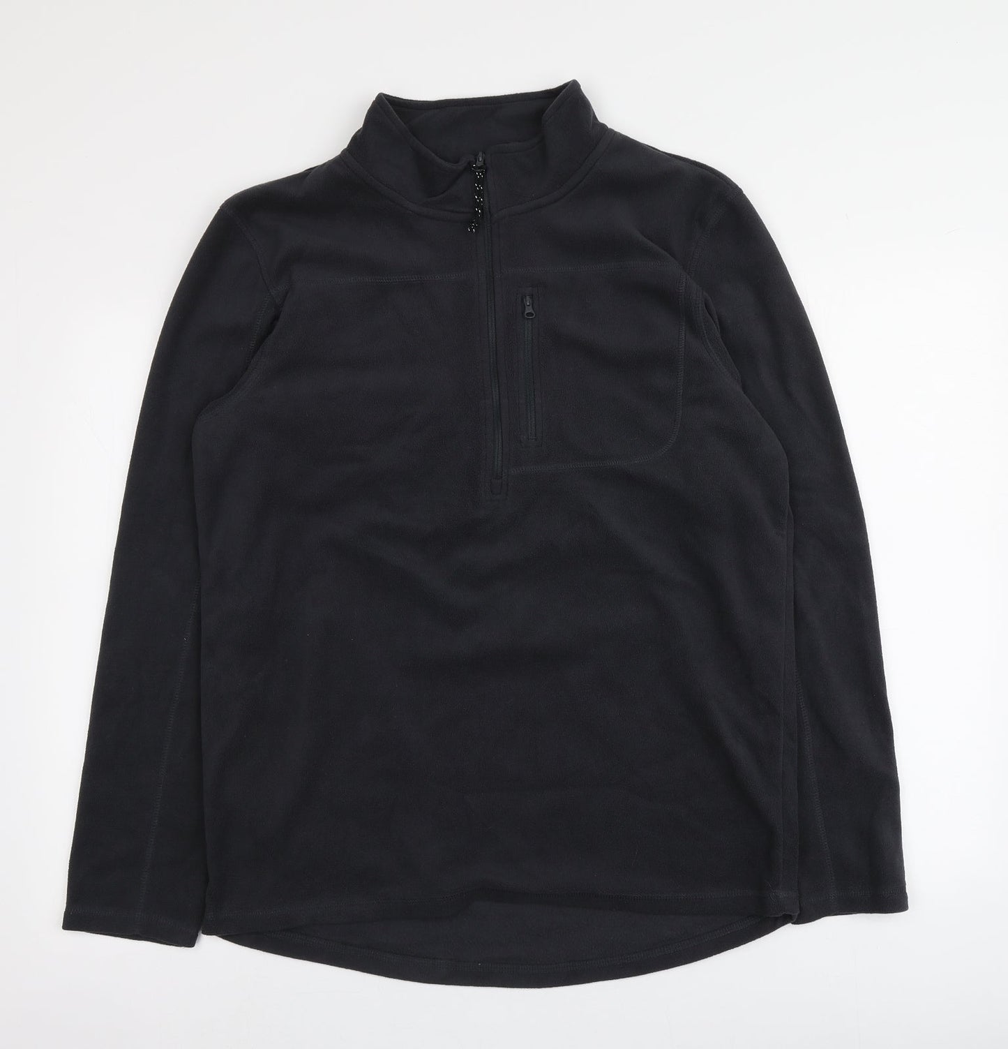 Crane Womens Grey  100% Polyester Pullover Hoodie Size M