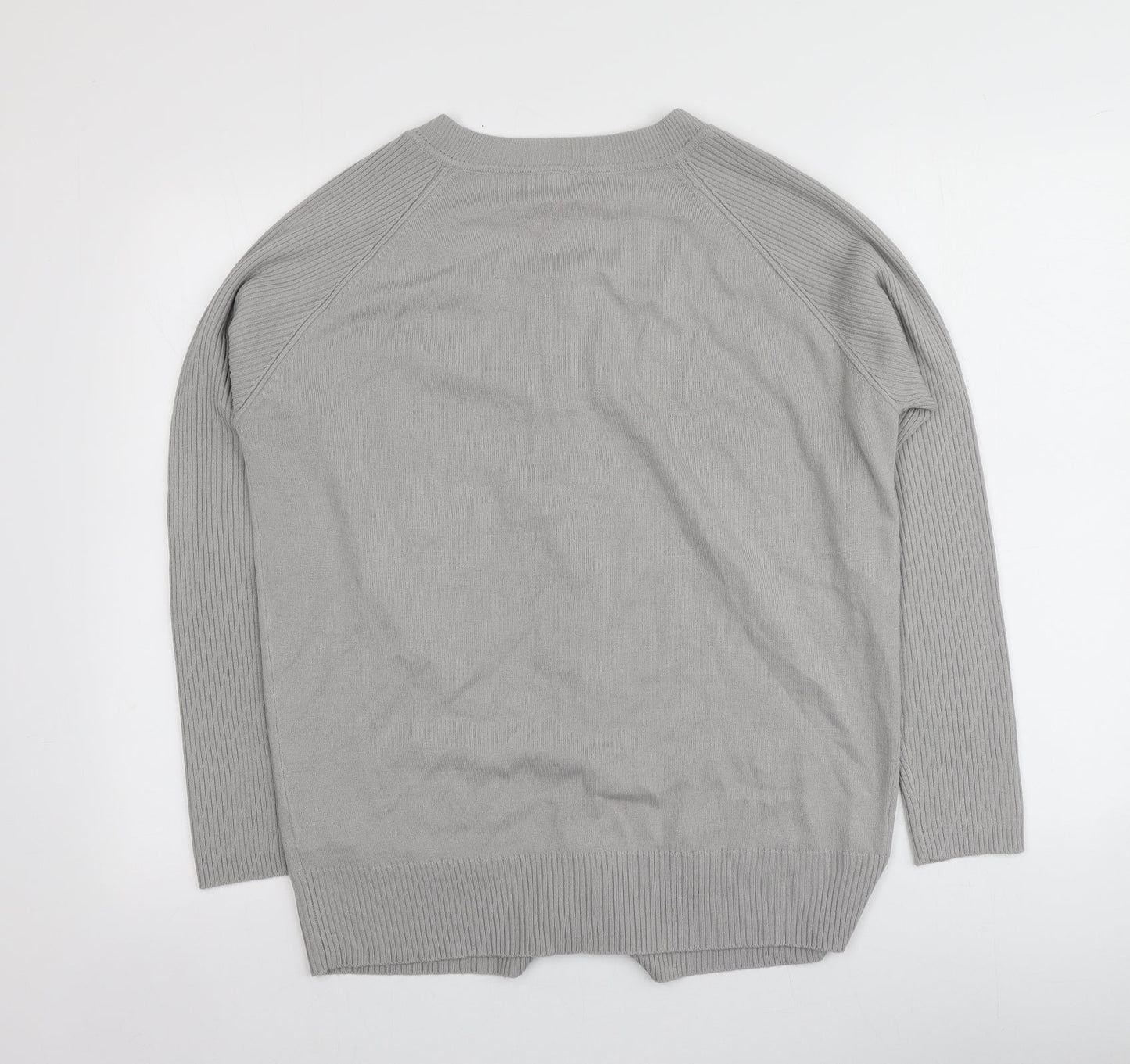 Womens UK Size 12 Marisota Grey Cardigan Jumper