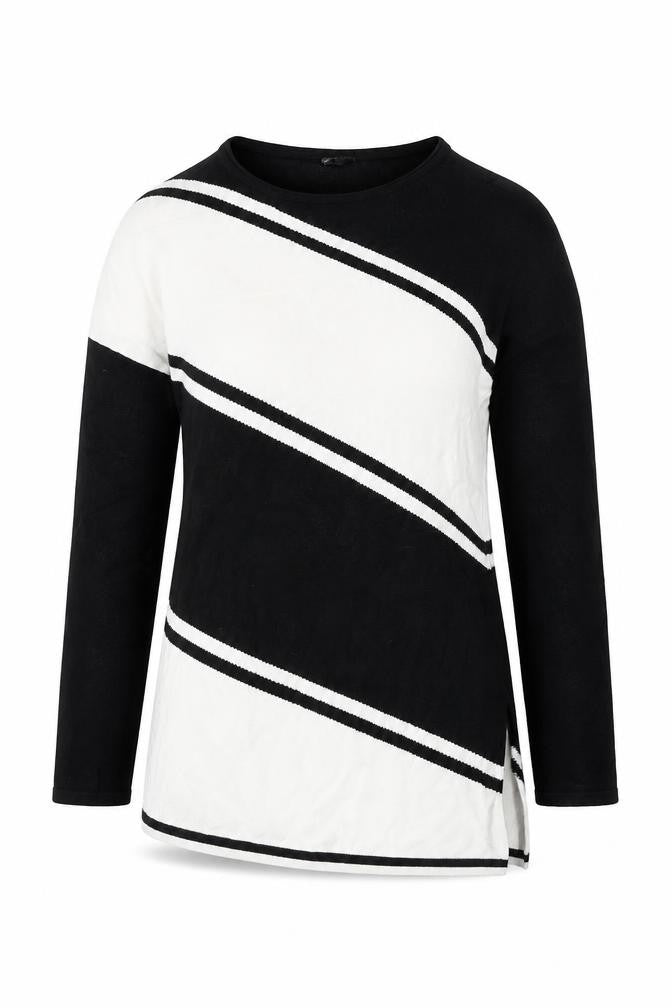 Womens UK Size XS Marble Multicoloured Pullover Jumper
