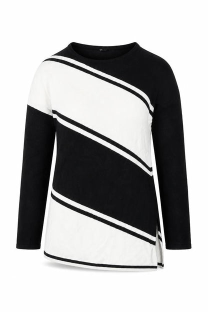 Womens UK Size XS Marble Multicoloured Pullover Jumper