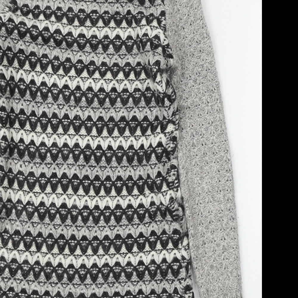 Womens UK Size XS Ken Grey Pullover Jumper