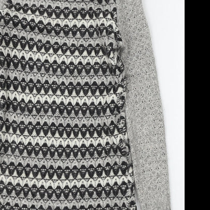 Womens UK Size XS Ken Grey Pullover Jumper