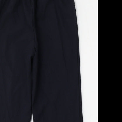 Wilkies Womens Blue  Polyester Trousers  Size 14 L24 in Regular