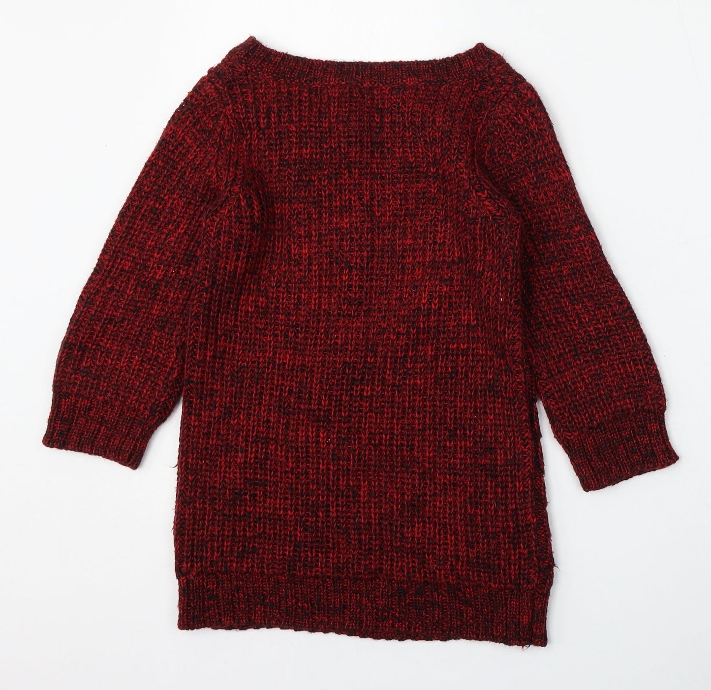 Womens UK Size XS Oasis Red Pullover Jumper
