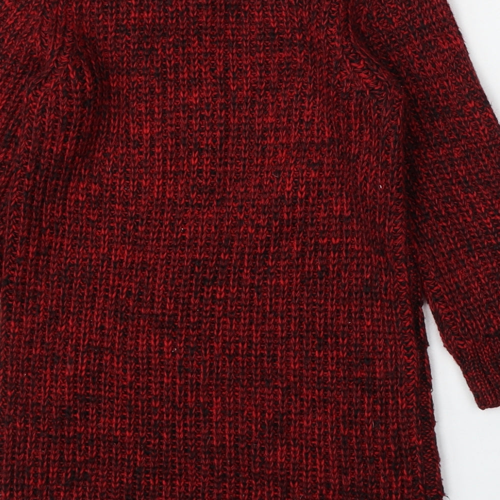 Womens UK Size XS Oasis Red Pullover Jumper