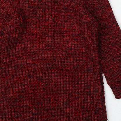 Womens UK Size XS Oasis Red Pullover Jumper