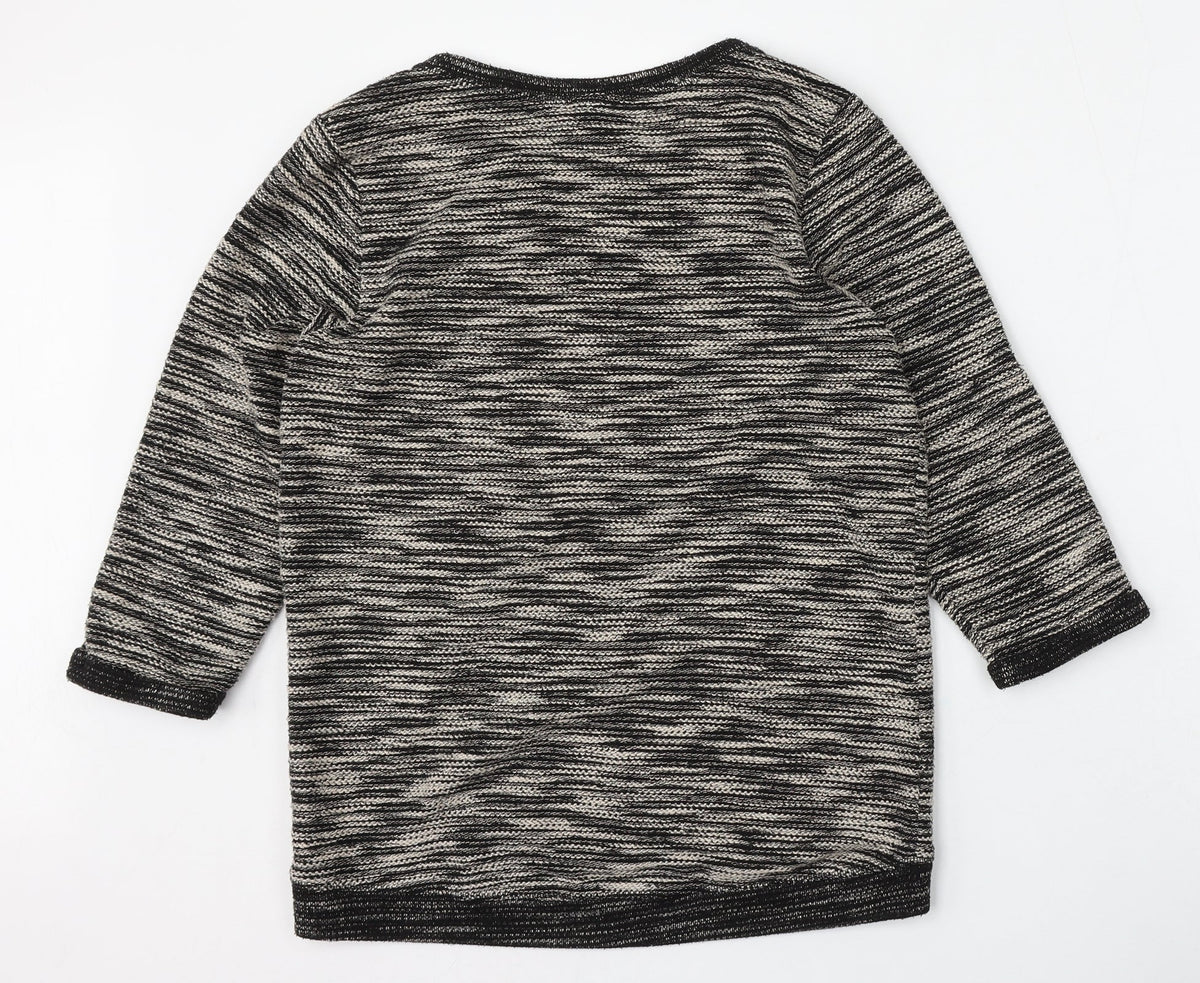 Womens UK Size XS H&M Grey Pullover Jumper