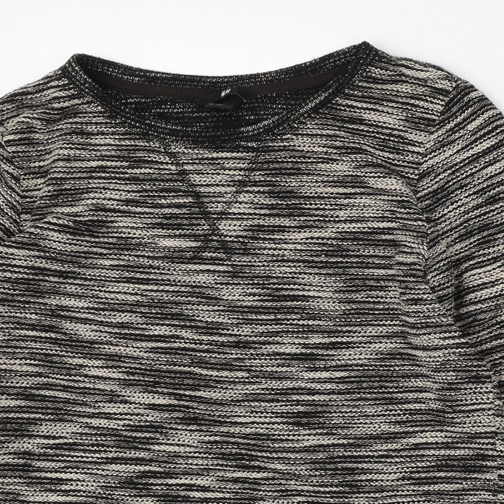 Womens UK Size XS H&M Grey Pullover Jumper