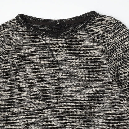Womens UK Size XS H&M Grey Pullover Jumper