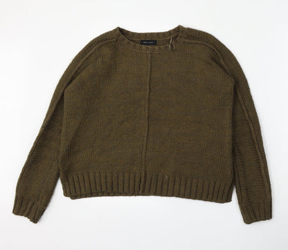 Womens UK Size 8 New Look Green Pullover Jumper