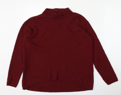 Womens UK Size 8 New Look Red Pullover Jumper