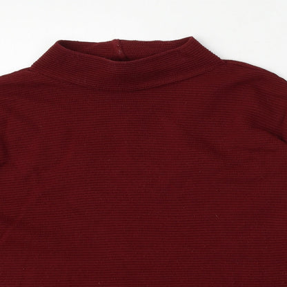 Womens UK Size 8 New Look Red Pullover Jumper