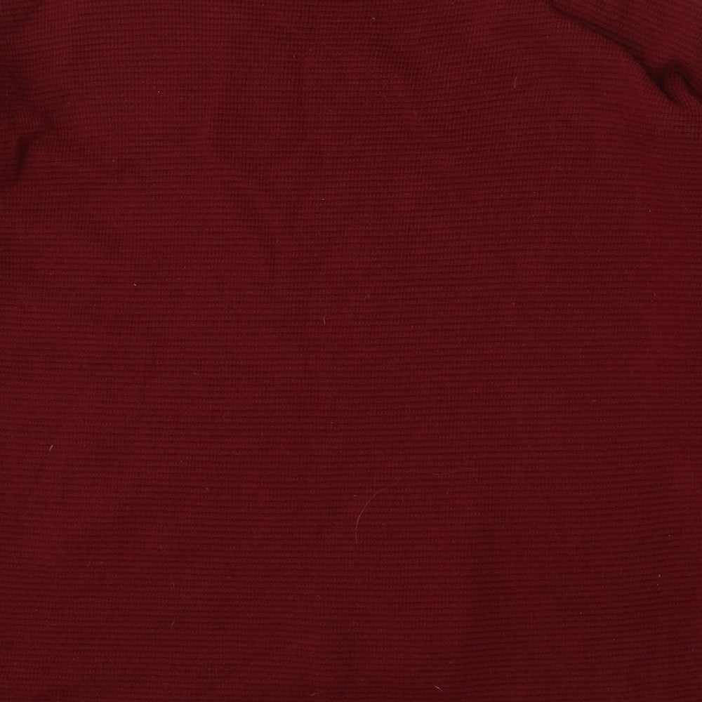 Womens UK Size 8 New Look Red Pullover Jumper
