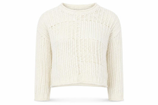 Womens UK Size M New Look Beige Pullover Jumper