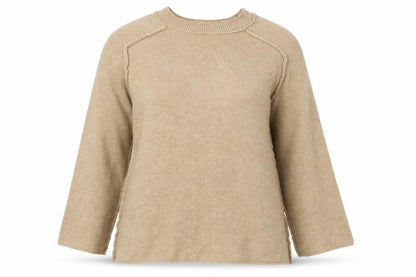Womens UK Size S Zara Beige Pullover Jumper