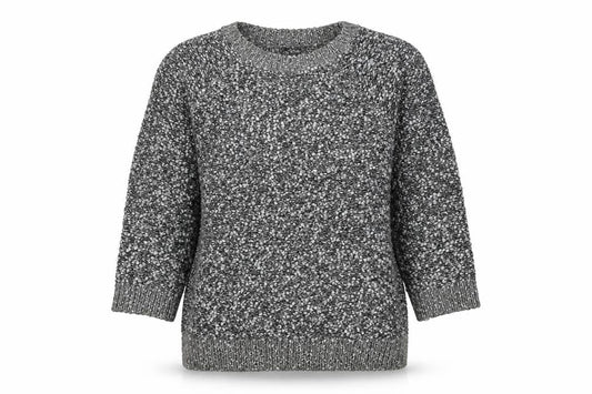 Womens UK Size M BM Collection Grey Pullover Jumper