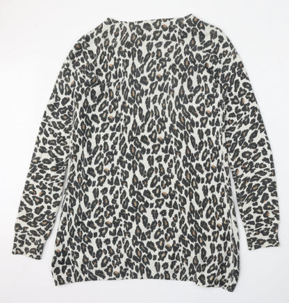 Womens UK Size 12 Topshop Multicoloured Pullover Jumper