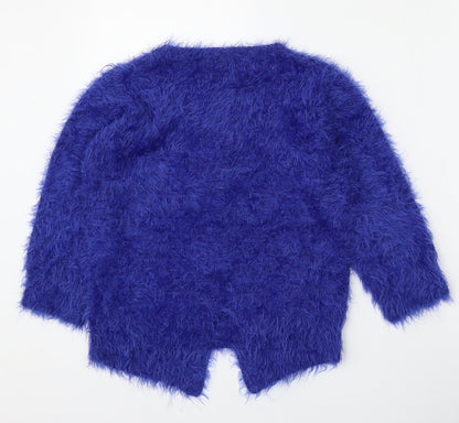 Womens UK Size S Stella Blue Cardigan Jumper