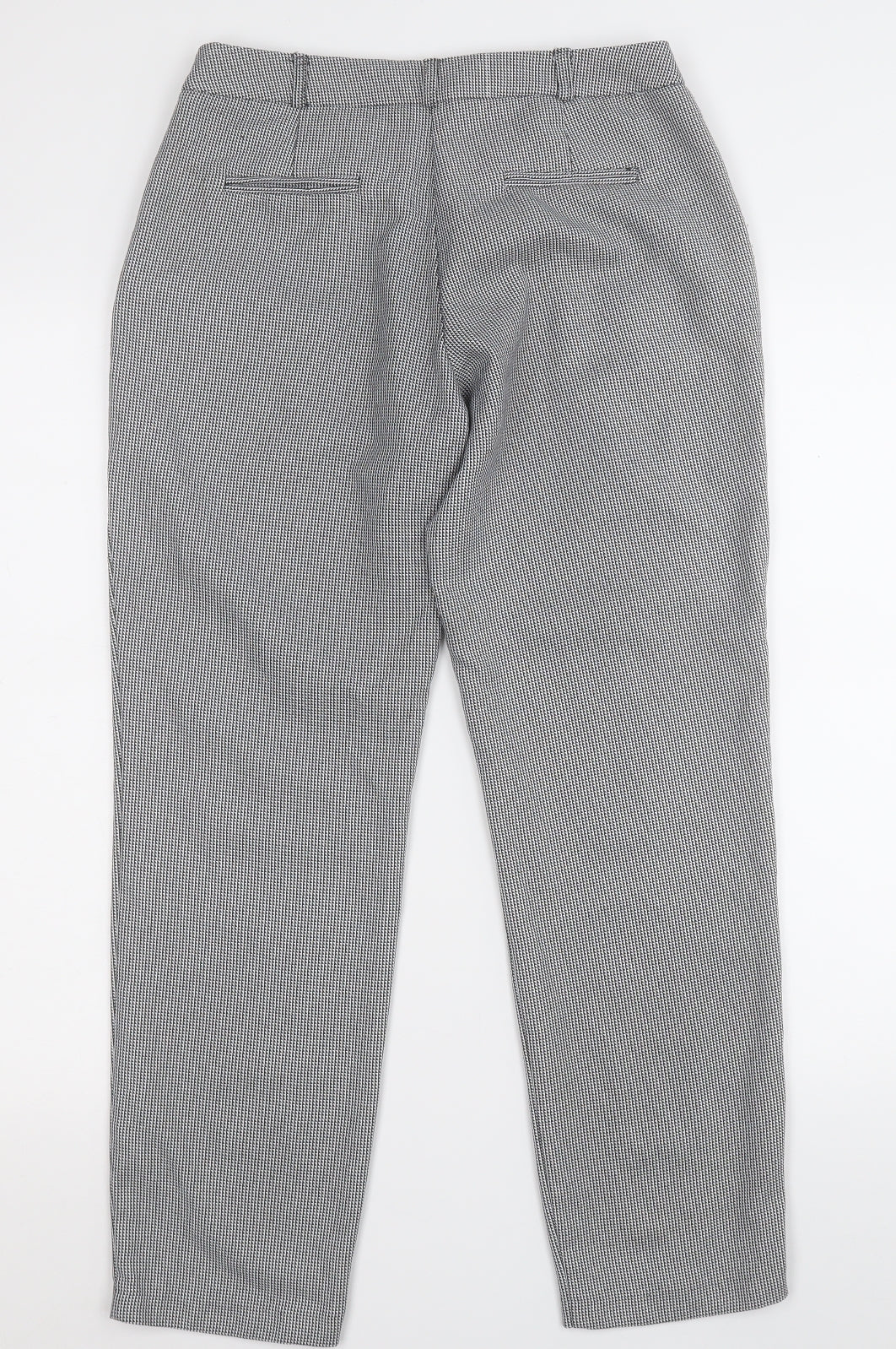 Womens UK Size 8 Dorothy Perkins Regular Fit Dress Pants Grey Trousers