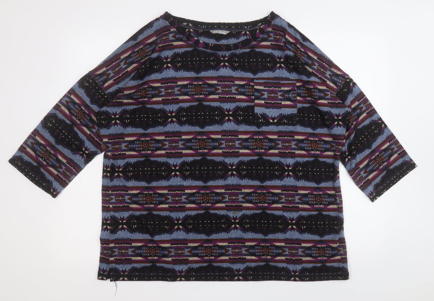 Womens UK Size 2XL Marks and Spencer Multicoloured Pullover Jumper