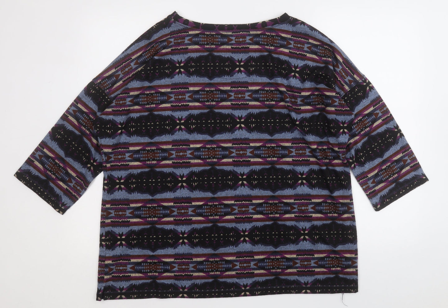 Womens UK Size 2XL Marks and Spencer Multicoloured Pullover Jumper