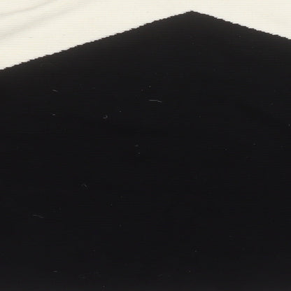 Primark Womens Black Round Neck  Viscose Pullover Jumper Size 6