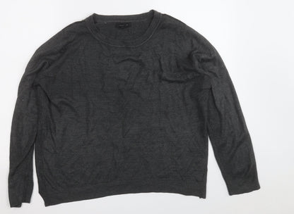Womens UK Size 16 Atmosphere Grey Pullover Jumper