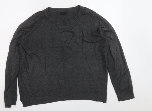 Womens UK Size 16 Atmosphere Grey Pullover Jumper