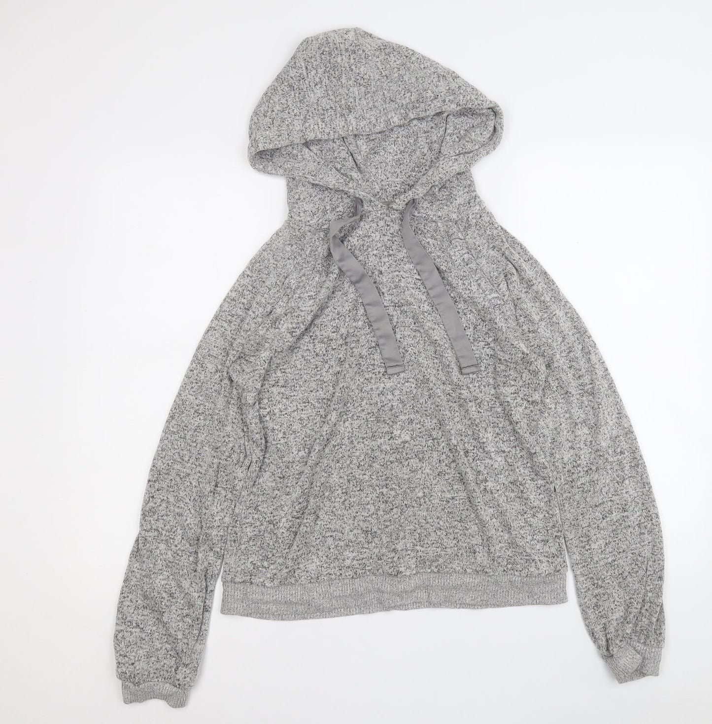 Womens UK Size S NEXT Grey Pullover Hoodie