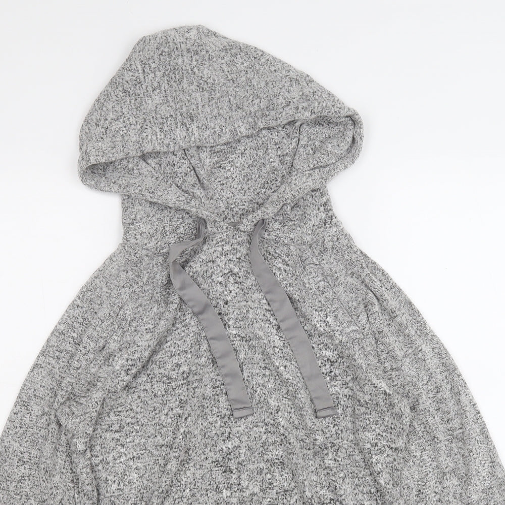 Womens UK Size S NEXT Grey Pullover Hoodie