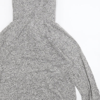 Womens UK Size S NEXT Grey Pullover Hoodie