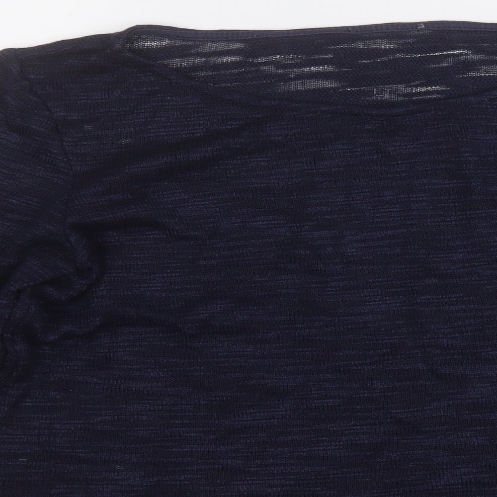Womens UK Size M Preworn Blue Pullover Jumper