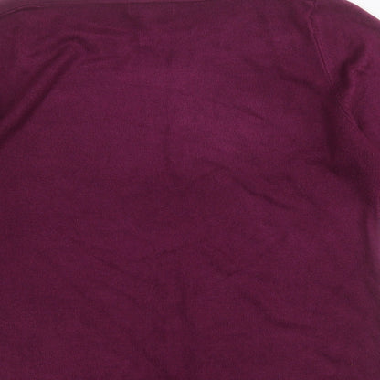 Womens UK Size 14 Papaya Purple Pullover Jumper