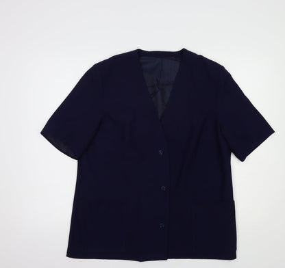 Womens UK Size 18 Gordon Wyatt Blue Jacket