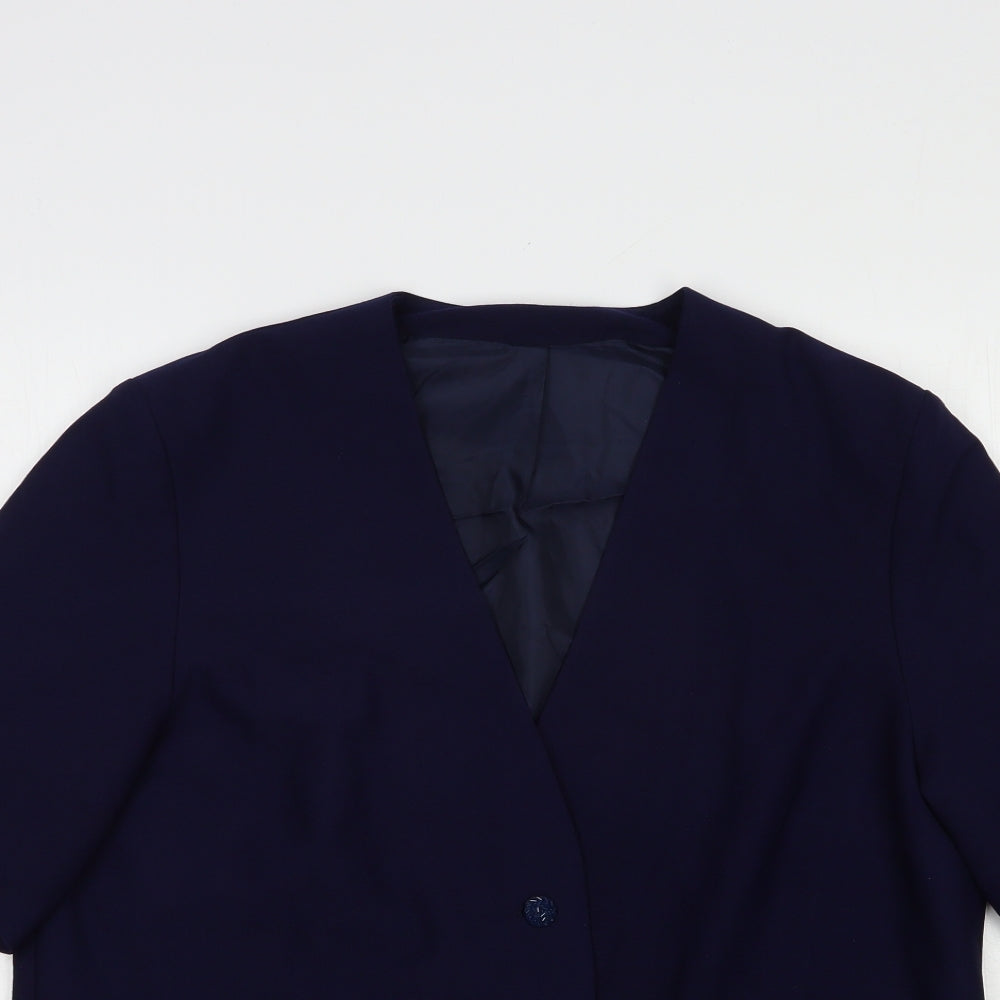 Womens UK Size 18 Gordon Wyatt Blue Jacket