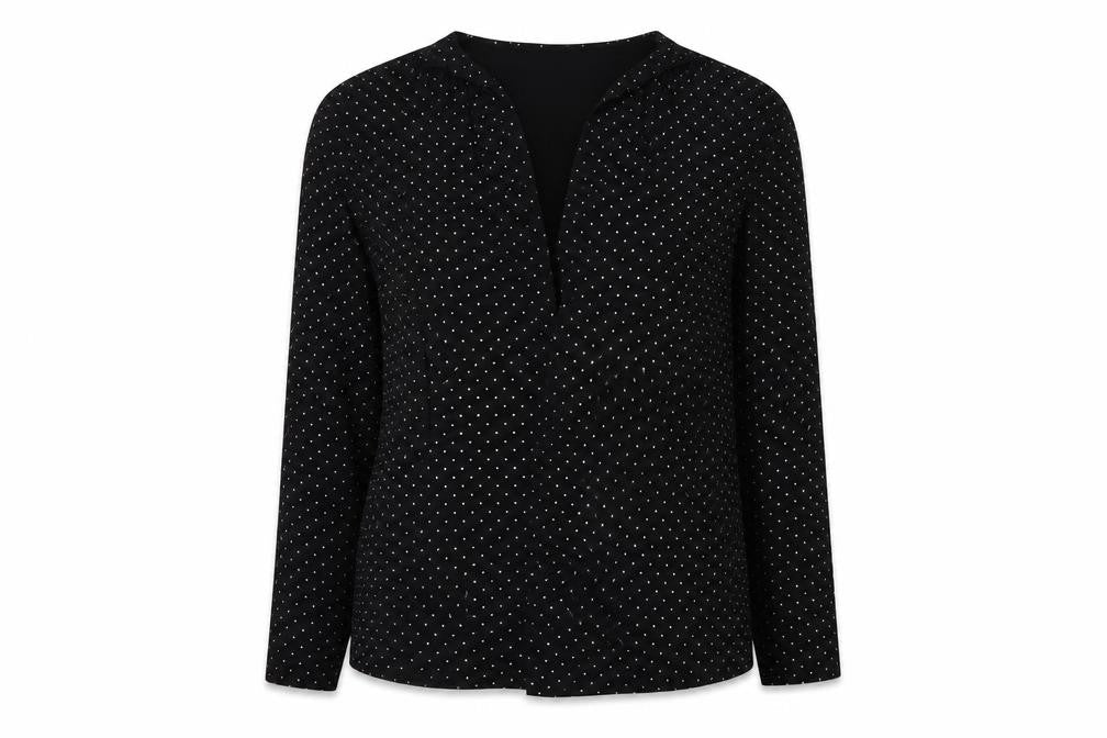 Womens UK Size M Wallis Black Kimono Blouse