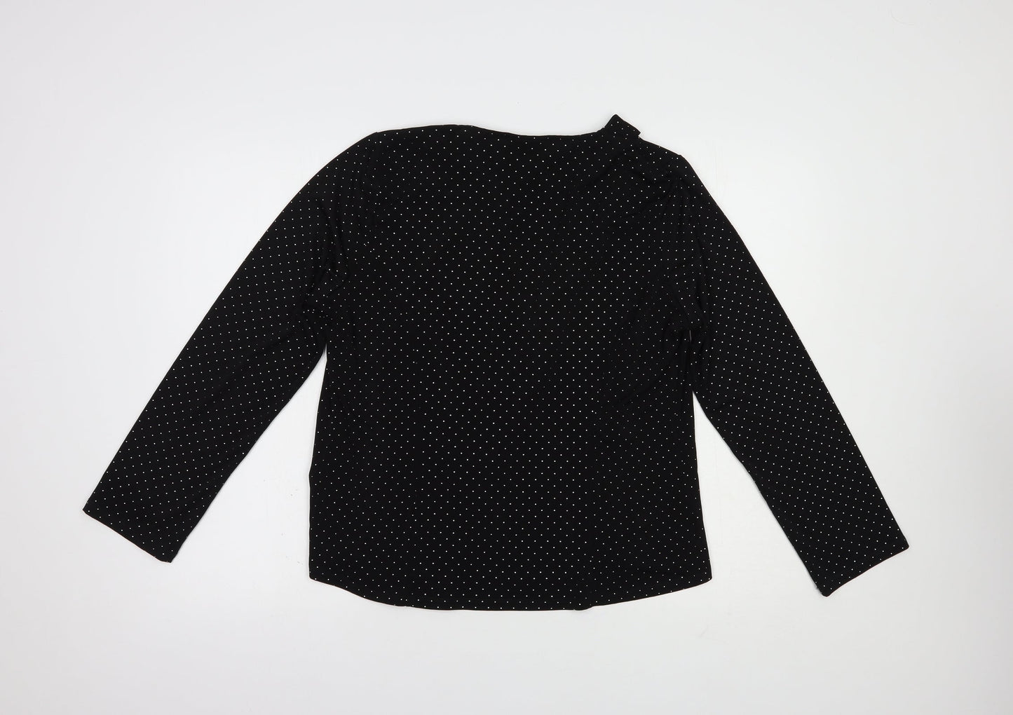 Womens UK Size M Wallis Black Kimono Blouse