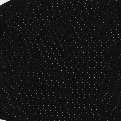 Womens UK Size M Wallis Black Kimono Blouse